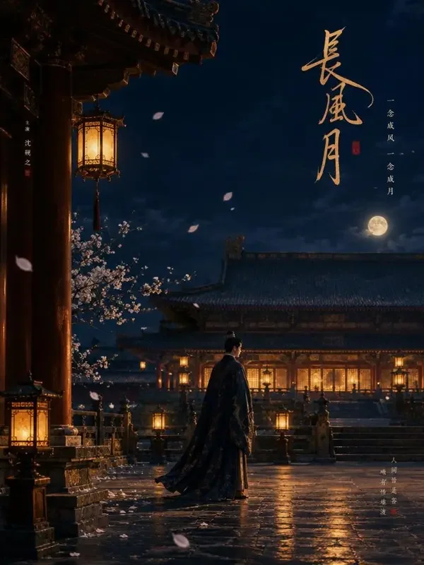 AI黄豆免费排行榜第4名《月落长安》封面